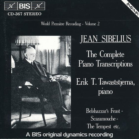 Jean Sibelius / Erik T. Tawaststjerna - The Complete Piano Transcriptions, Volume 2