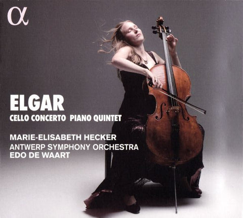 Elgar - Marie-Elisabeth Hecker, Antwerp Symphony Orchestra, Edo de Waart - Cello Concerto, Piano Quintet