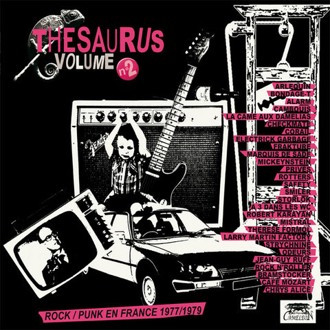 Various - Thesaurus Vol.2 Rock / Punk En France 1977 / 1979