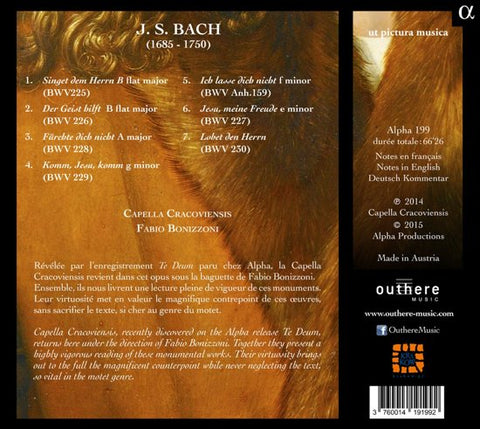 J. S. Bach - Capella Cracoviensis, Fabio Bonizzoni - Motets