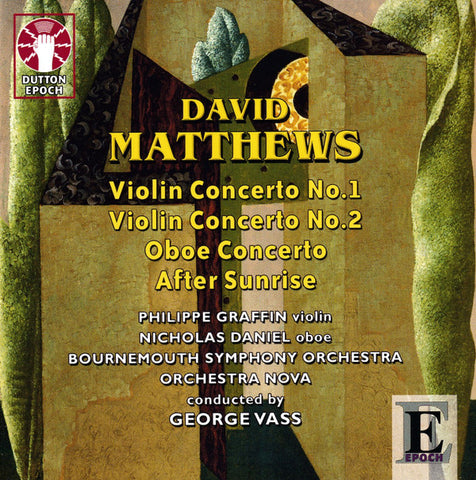 David Matthews,, George Vass - Violin Concertos & Oboe Concerto
