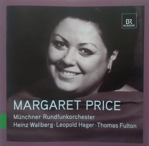 Margaret Price, Münchner Rundfunkorchester, Heinz Wallberg, Leopold Hager, Thomas Fulton - Great Singers Live Margaret Price