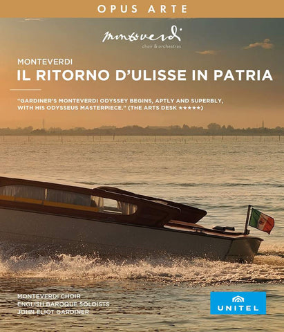Monteverdi – Monteverdi Choir, English Baroque Soloists, Gardiner - Il Ritorno D'Ulisse In Patria
