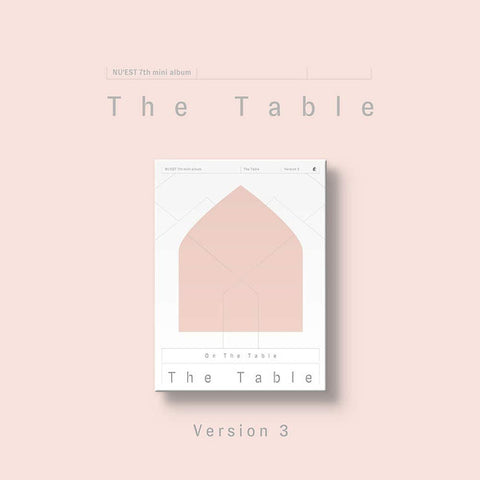 Nu'est - The Table - Version 3 On The Table (7th Mini Album)