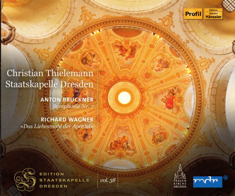 Anton Bruckner, Richard Wagner, Staatskapelle Dresden, Christian Thielemann - Bruckner: Symphonie Nr.7 / Wagner: Das Liebesmahl Der Apostel