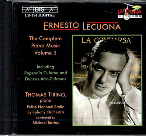 Ernesto Lecuona, Thomas Tirino - Lecuona: Piano Music, Volume 3