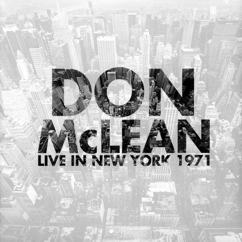 Don McLean, - Live In New York 1971
