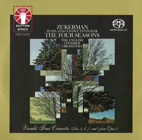 Zukerman Plays And Conducts Vivaldi, The English Chamber Orchestra - The Four Seasons & Four Concertos
