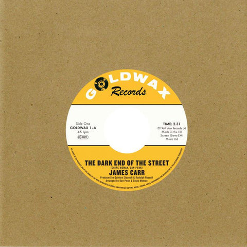 James Carr - The Dark End Of The Street / You've Got My Mind Messed Up