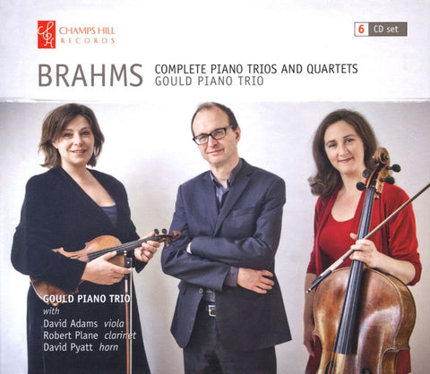 Brahms, Gould Piano Trio With David Adams, Robert Plane, David Pyatt - Complete Piano Trios And Quartets
