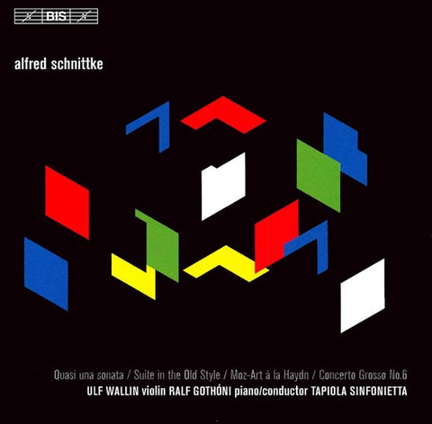Alfred Schnittke, Ulf Wallin, Ralf Gothóni Conducting Tapiola Sinfonietta - Quasi Una Sonata