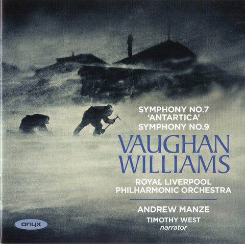 Vaughan Williams, Royal Liverpool Philharmonic Orchestra, Andrew Manze, Timothy West - Symphony No.7 'Antarctica' / Symphony No.9
