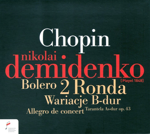 Chopin, Nikolai Demidenko - Bolero / 2 Ronda / Wariacje B-dur
