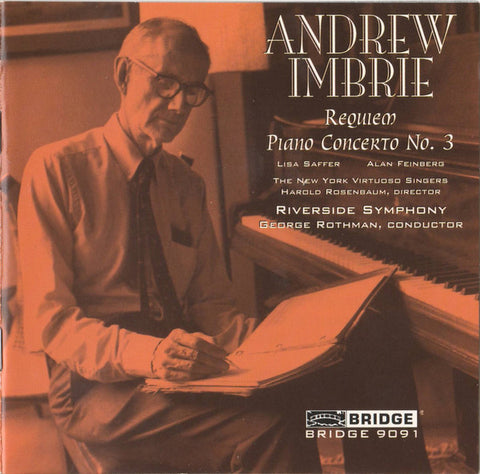 Andrew Imbrie - Requiem / Piano Concerto No. 3