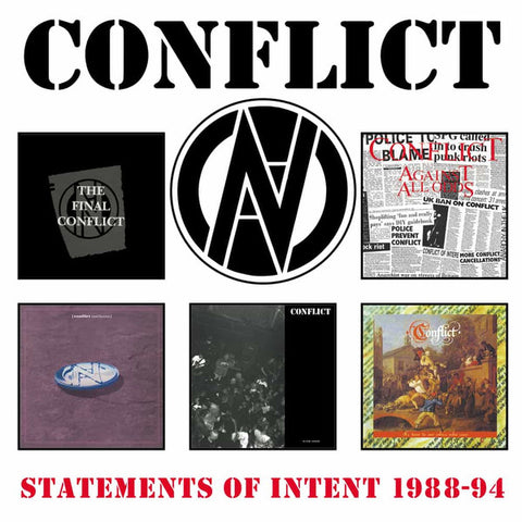 Conflict - Statements Of Intent 1988-1994