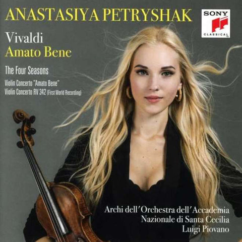 Vivaldi - Anastasiya Petryshak, Archi dell'Orchestra dell'Accademia Nazionale di Santa Cecilia, Luigi Piovano - Amato Bene (The Four Seasons / Violin Concerto 
