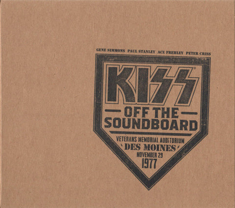 Kiss - Off The Soundboard Veterans Memorial Auditorium Des Moines November 29 1977
