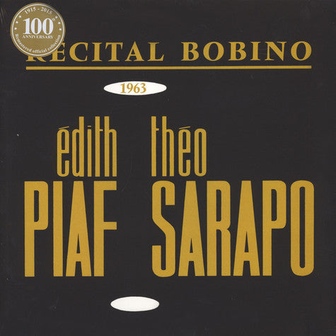 Edith Piaf et Théo Sarapo - Bobino 1963