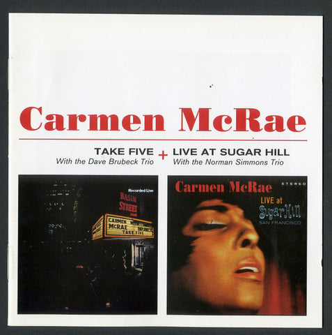 Carmen McRae - Take Five/ Live at Sugar Hill