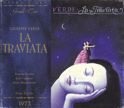 Giuseppe Verdi, Renata Scotto, José Carreras, Sesto Bruscantini, Nino Verchi - La Triviata
