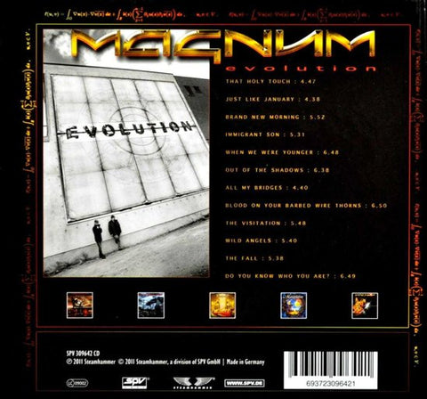 Magnum - Evolution (2001 - 2011- Re-recorded : Re-mastered : Re-visited)