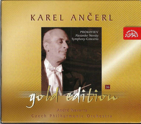 Karel Ančerl, Czech Philharmonic Orchestra, André Navarra - Prokofiev - Alexander Nevsky, Symphony-Concerto