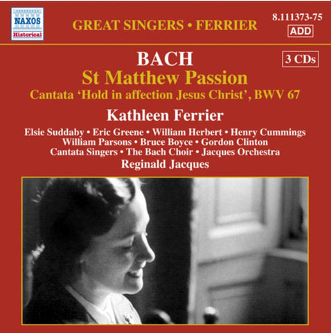 Johann Sebastian Bach, Kathleen Ferrier - St Matthew Passion