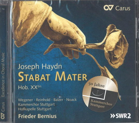 Joseph Haydn / Wegener, Reinhold, Colzer, Noack, Kammerchor Stuttgart, Hofkapelle Stuttgart, Frieder Bernius - Stabat Mater (Hob. XXbis)