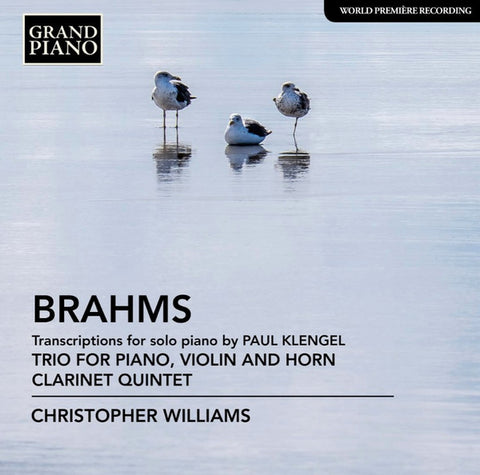 Brahms, Christopher Williams - Transcriptions For Solo Piano By Paul Klengel; Trio For Violin, Horn And Piano; Clarinet Quintet