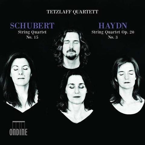 Schubert, Haydn ‎– Tetzlaff Quartett - String Quartet No. 15 / String Quartet Op. 20 No. 3