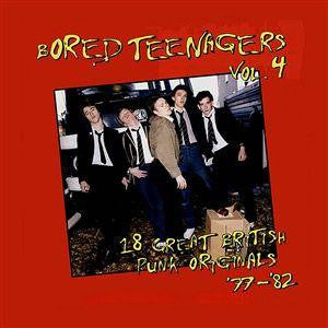 Various - Bored Teenagers Vol. 4: 18 Great British Punk Originals '77 - '82