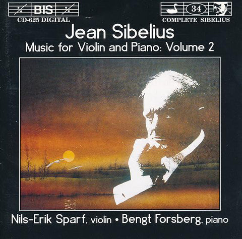 Jean Sibelius / Nils-Erik Sparf, Bengt Forsberg - Music For Violin And Piano, Volume 2