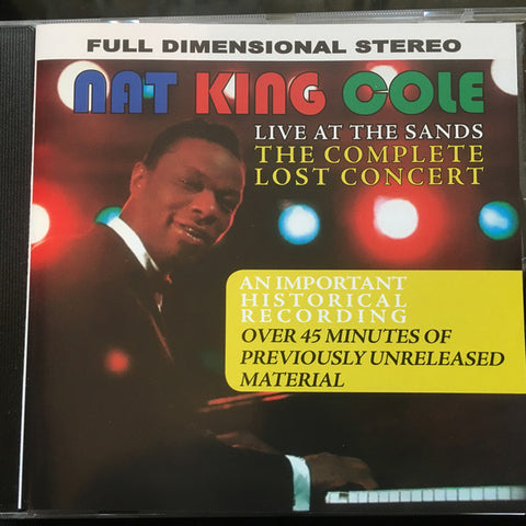 Nat King Cole - Live At The Sands The Complete Lost Concert