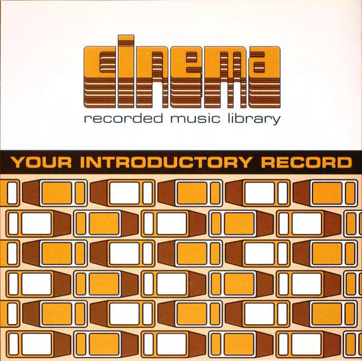 Cinema Recorded Music Library - Your Introductory Record