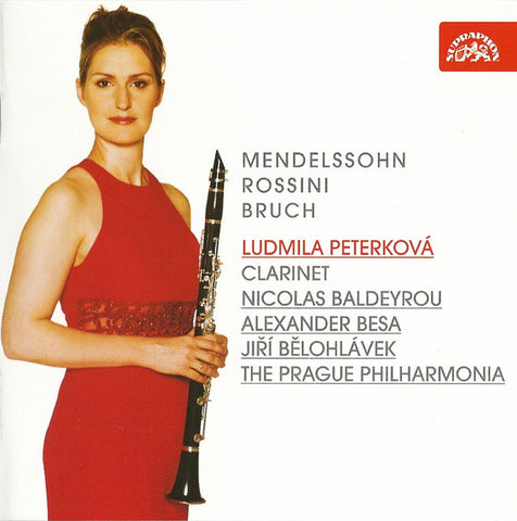 Ludmila Peterková, Rossini, Bruch, Mendelssohn - Works for Clarinet and Orchestra – Ludmila Peterková