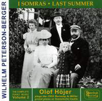 Wilhelm Peterson-Berger, Olof Höjer - Peterson-Berger - Complete Piano Music Volume 2
