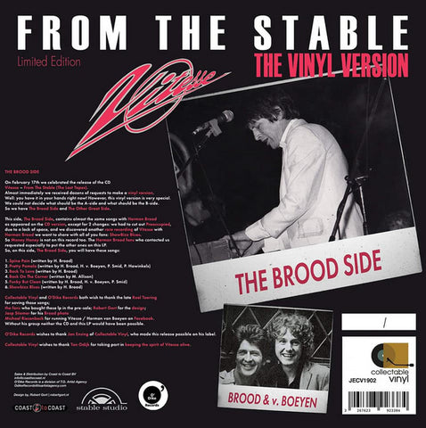 Vitesse - From The Stable - The Vinyl Version