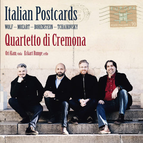 Wolf, Mozart, Borenstein, Tchaikovsky, Quartetto di Cremona, Ori Kam, Eckart Runge - Italian Postcards