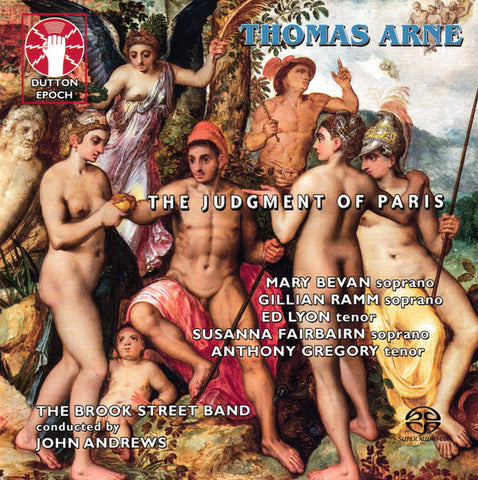 Thomas Arne, The Brook Street Band - The Judgment Of Paris