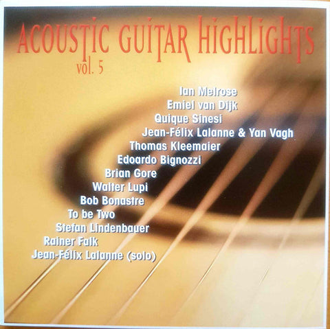 Various - Acoustic Guitar Highlights - Vol. 5