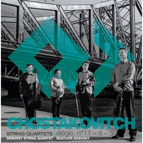 Chostakovich, Quatuor Debussy - String Quartets │Élégie, No. 11-8-5
