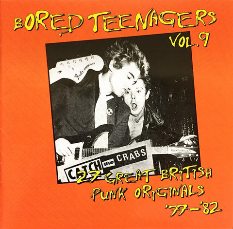Various - Bored Teenagers Vol.9: 27 Great British Punk Originals '77-'82