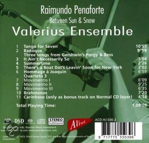 Valerius Ensemble, Reimundo Penaforte - Between Sun & Snow