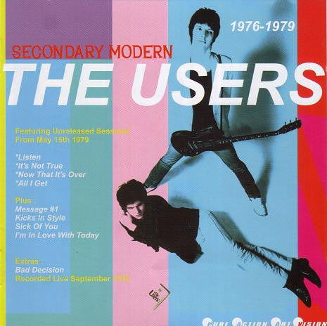 The Users, - Secondary Modern 1976 - 1979