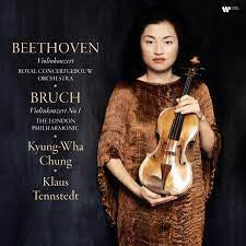 Beethoven / Bruch, Royal Concertgebouw Orchestra, London Philharmonic Orchestra, Kyung-Wha Chung, Klaus Tennstedt - Violinkonzert / Violinkonzert No. 1