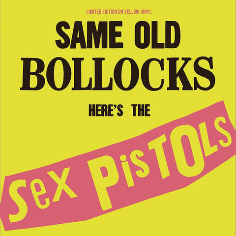 Sex Pistols - Same Old Bollocks Here's The Sex Pistols