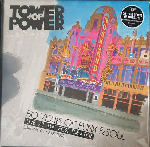 Tower Of Power - 50 Years Of Funk & Soul: Live At The Fox Theater-Oakland Ca-June 2018