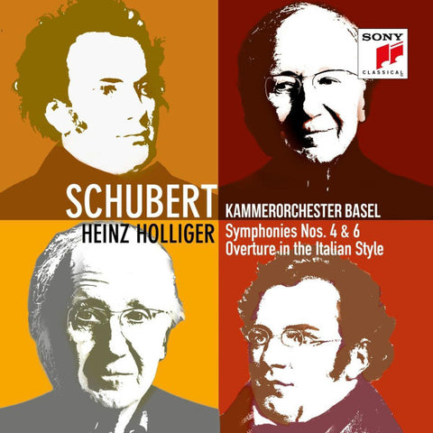 Schubert, Kammerorchester Basel, Heinz Holliger - Symphonies N° 4 & 6; Overture In The Italian Style