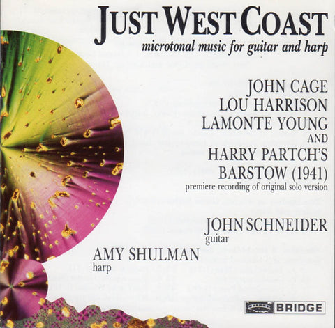 John Schneider / Amy Shulman - Just West Coast (Microtonal Music For Guitar And Harp)