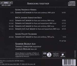 Sharon Bezaly, London Baroque - Terence Charlston, Charles Medlam - Händel, Bach, Telemann - Barocking Together